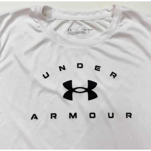 Under Armour Loose White T-Shirt - Picture 2 of 5
